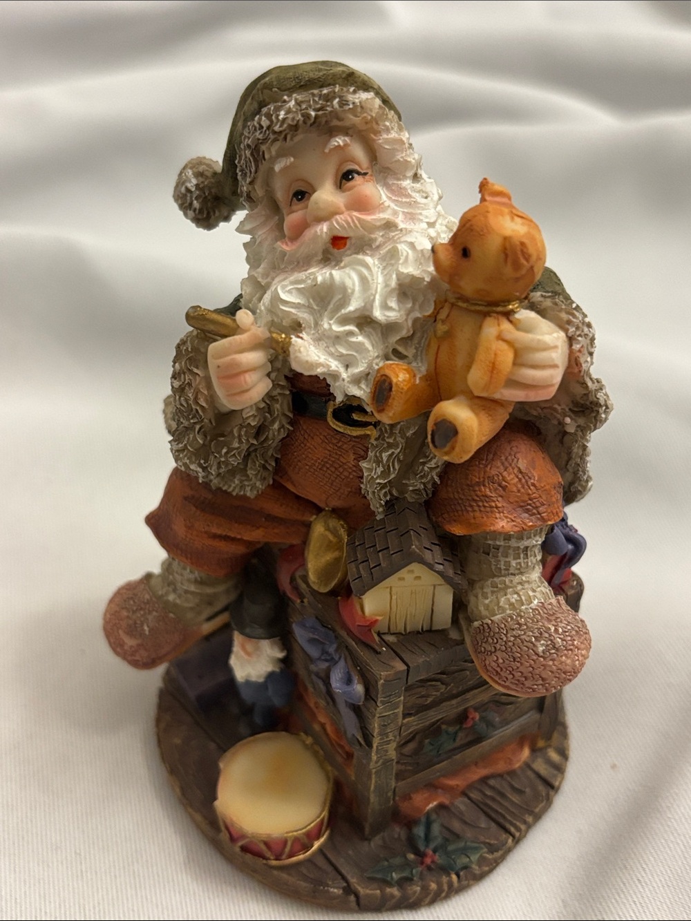Vintage K’s Collection Christmas Santa Figurine Holiday Decor